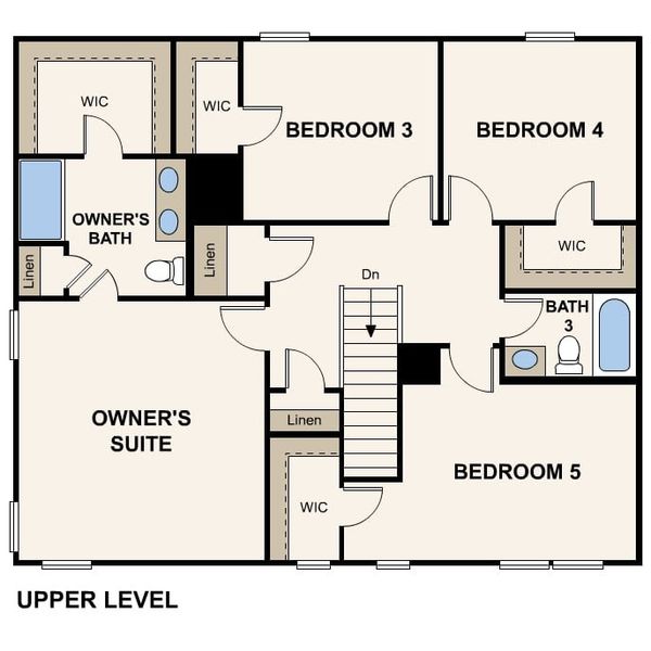 2D floor plan layout for the Sage by Century Complete in Las Ventanas at Entrada del Toro at Rancho Sahuarita, Sahuarita, AZ (Image 4).