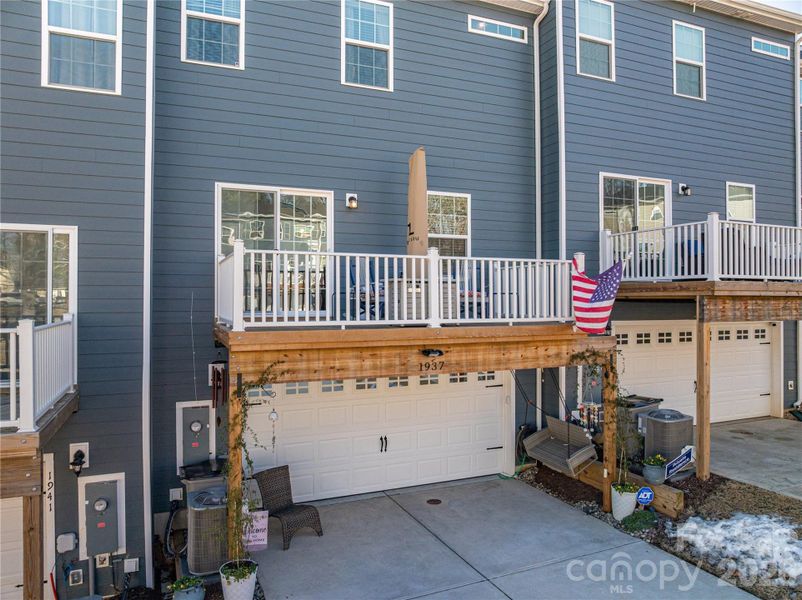 Exterior details and patio area of a home in , Gastonia (Image 23).
