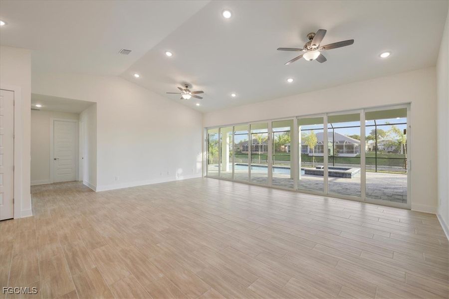 Spacious, unfurnished interior of a new home in Cape Coral, Cape Coral (Image 19). Spacious, unfurnished interior of a new home in Cape Coral, Cape Coral (Image 19).