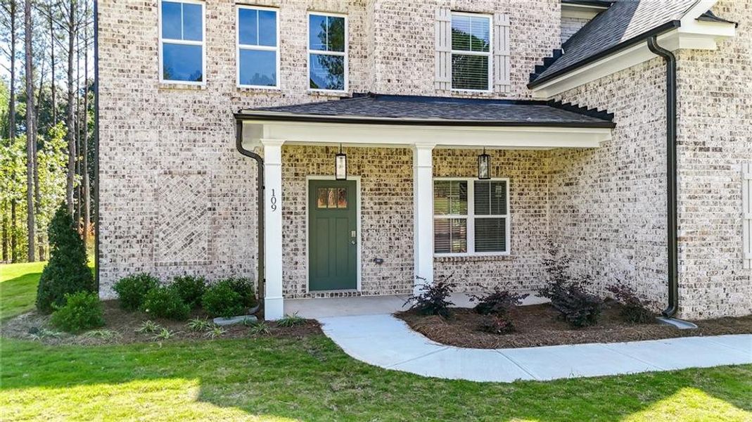 Exterior details and patio area of a home in , Ellenwood (Image 33).