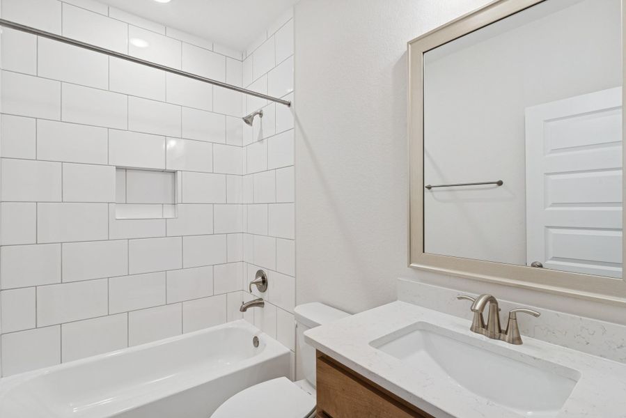 Furnished interior view inside a new home in ARTAVIA 50' Homesites, Conroe (Image 3).