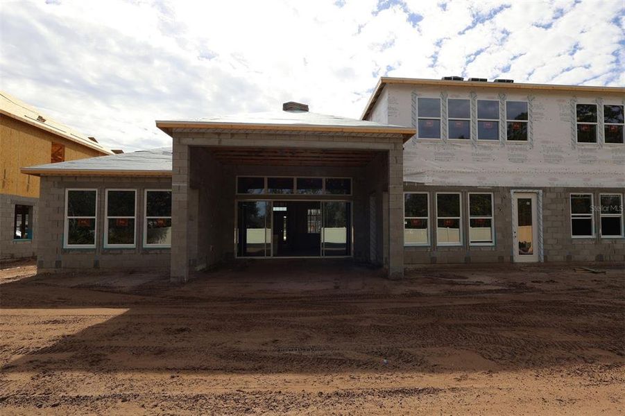 In-progress construction of a new home in Hawk's Overlook, Oviedo, FL (Image 14).