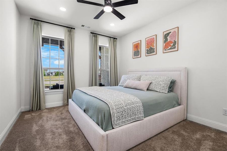 Furnished interior view inside a new home in , Northlake (Image 30).