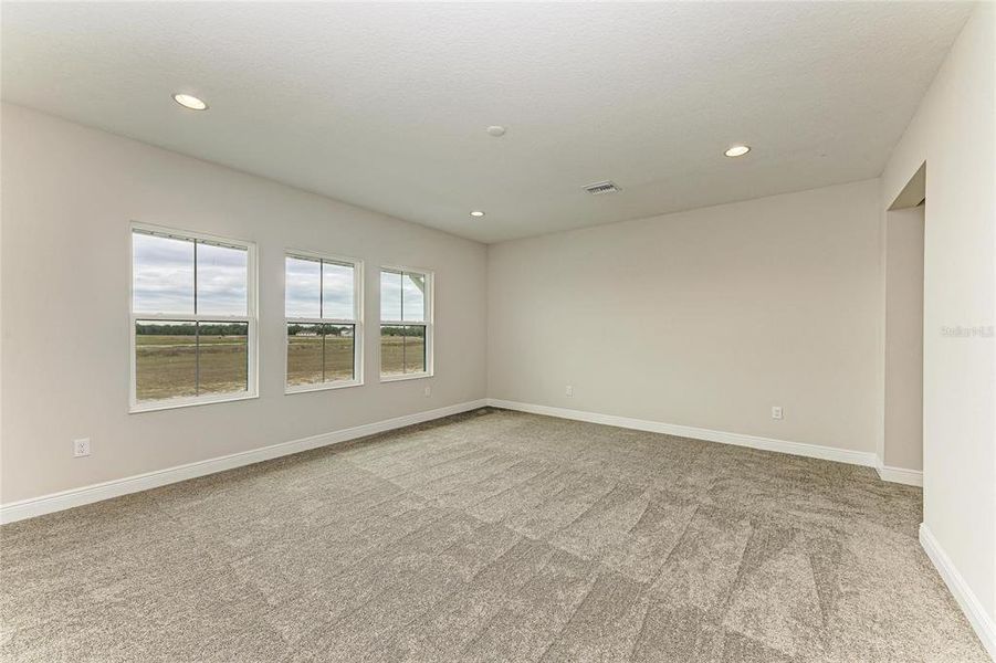 Spacious, unfurnished interior of a new home in Oakfield, Parrish (Image 34). Spacious, unfurnished interior of a new home in Oakfield, Parrish (Image 34).