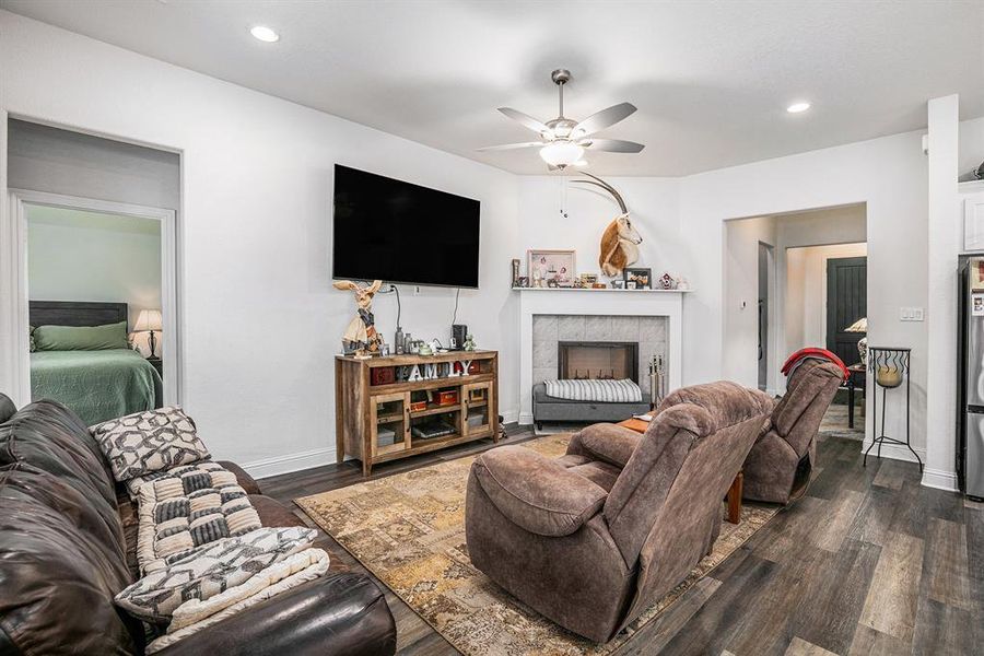 Furnished interior view inside a new home in , Keene (Image 5). Furnished interior view inside a new home in , Keene (Image 5).