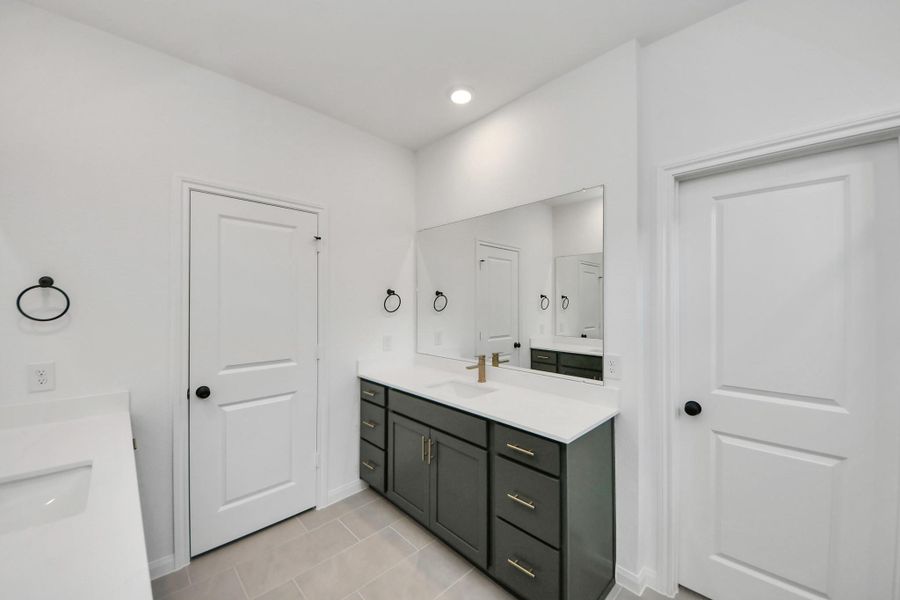 Furnished interior view inside a new home in 45' Traditional Homes at Elyson, Katy (Image 1).