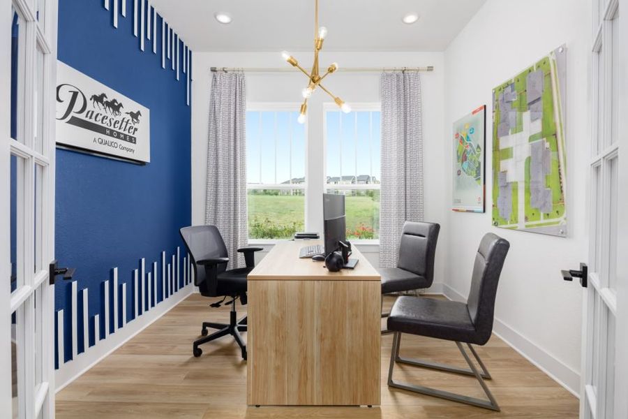 Representative furnished interior of a home built from the Catalina by Pacesetter Homes in Easton Park, Austin (Image 15). Representative furnished interior of a home built from the Catalina by Pacesetter Homes in Easton Park, Austin (Image 15).