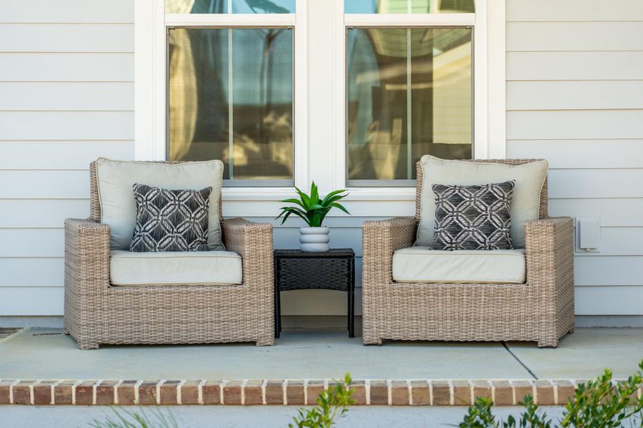 Exterior details and patio area of a home in , Summerville (Image 34). Exterior details and patio area of a home in , Summerville (Image 34).