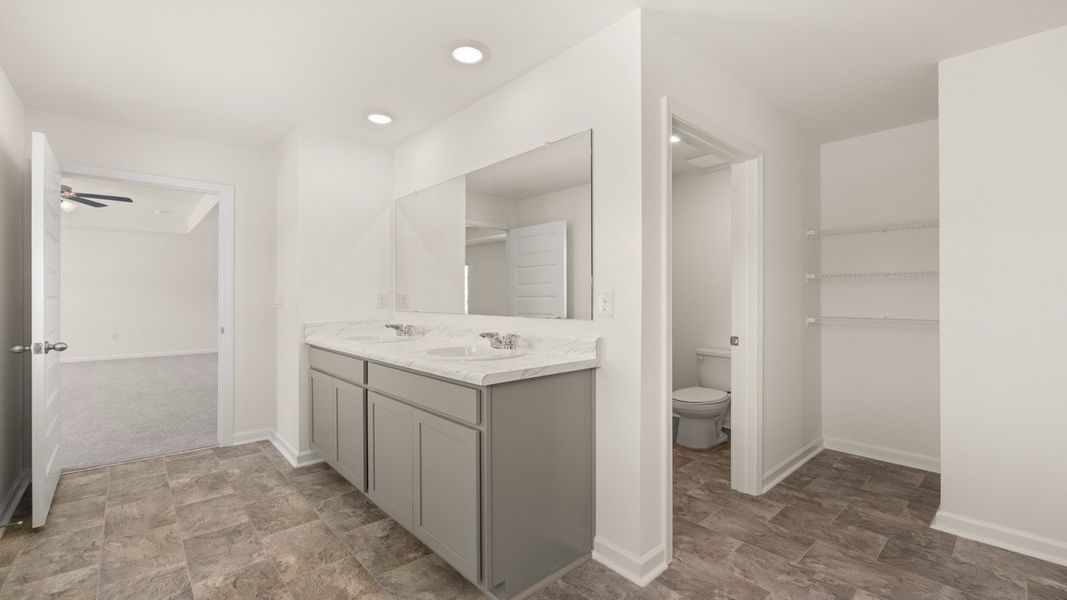 Furnished interior view inside a new home in Locust Grove Station - Cedar Ridge, Locust Grove (Image 3).