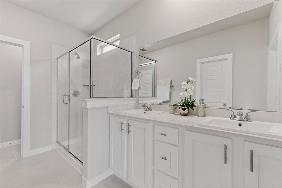 Furnished interior view inside a new home in Oakmont Park, Red Oak (Image 19).