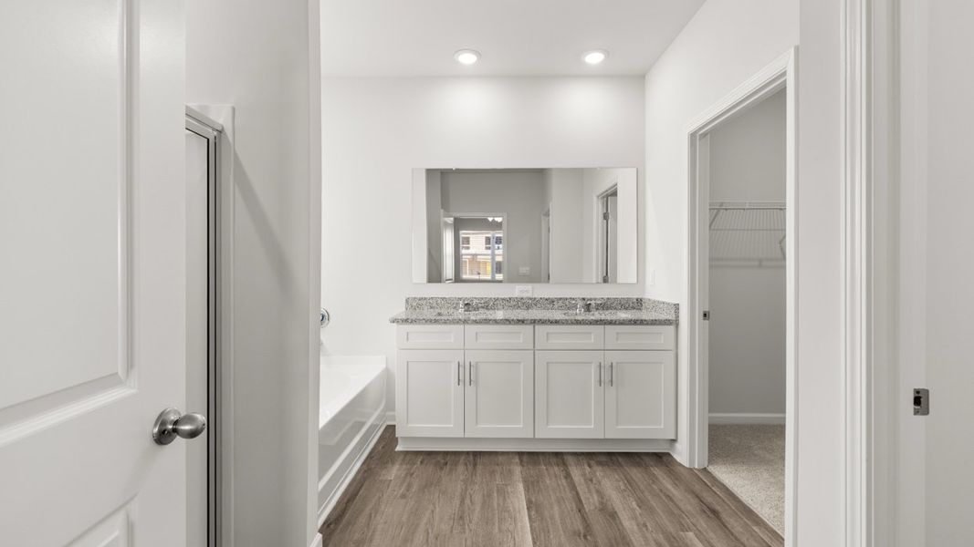 Furnished interior view inside a new home in Estates at Deer Hollow, Grovetown (Image 9).