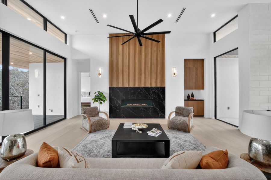 Furnished interior view inside a new home in , Austin (Image 6).