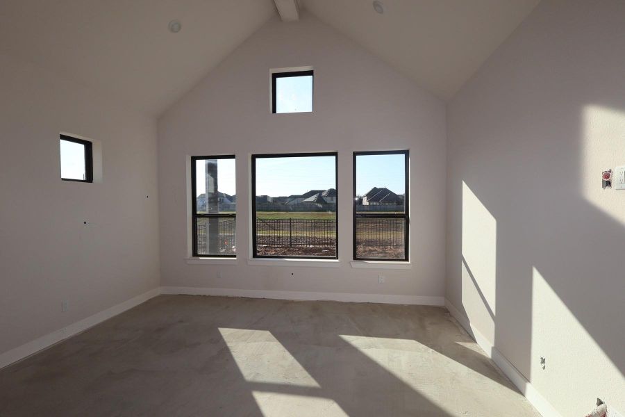 Spacious, unfurnished interior of a new home in Harvest Green 65', Richmond (Image 3).