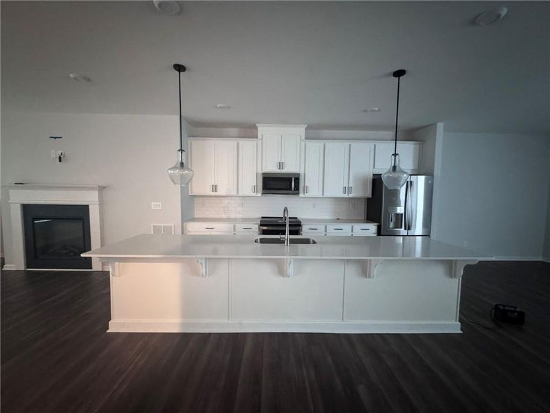 Furnished interior view inside a new home in , Atlanta (Image 6).