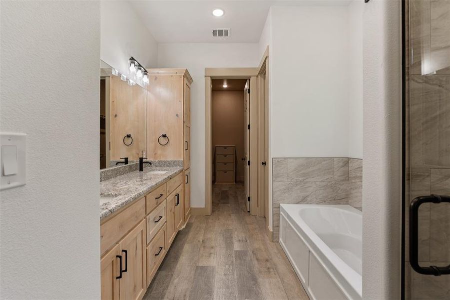 Furnished interior view inside a new home in , Star Harbor (Image 6).