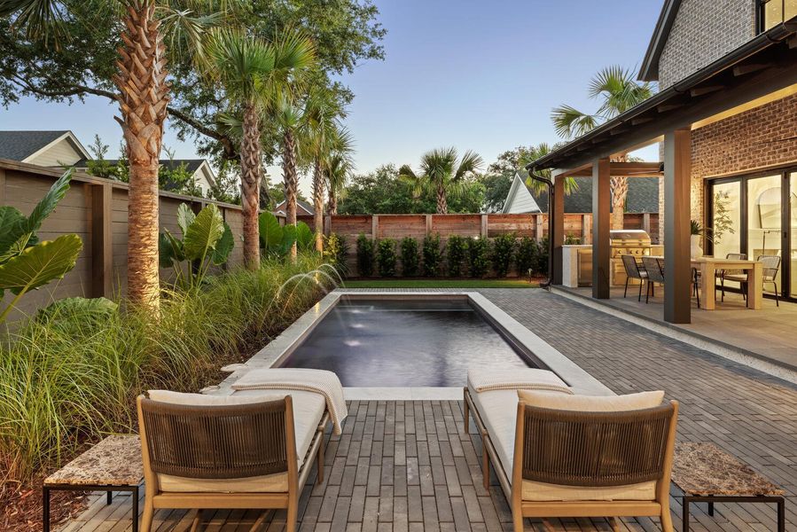Exterior details and patio area of a home in , Mount Pleasant (Image 3).