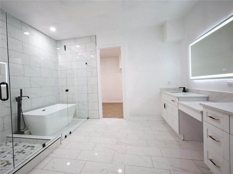 Furnished interior view inside a new home in , Mableton (Image 7).