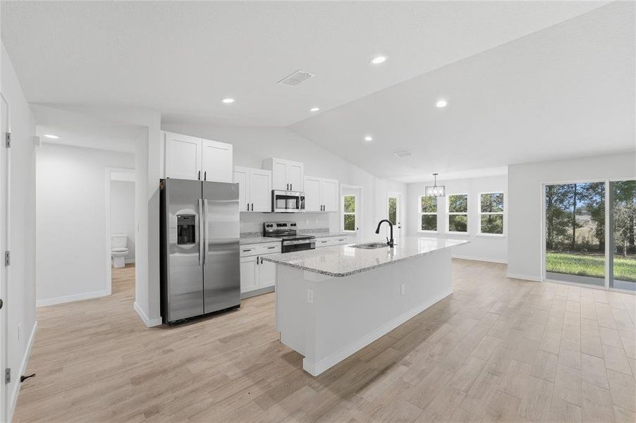 Furnished interior view inside a new home in , Ocala (Image 7).