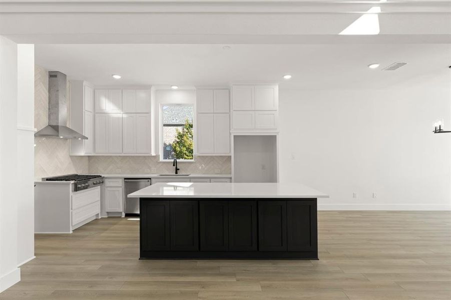 Furnished interior view inside a new home in Valencia on The Lake, Little Elm (Image 14). Furnished interior view inside a new home in Valencia on The Lake, Little Elm (Image 14).