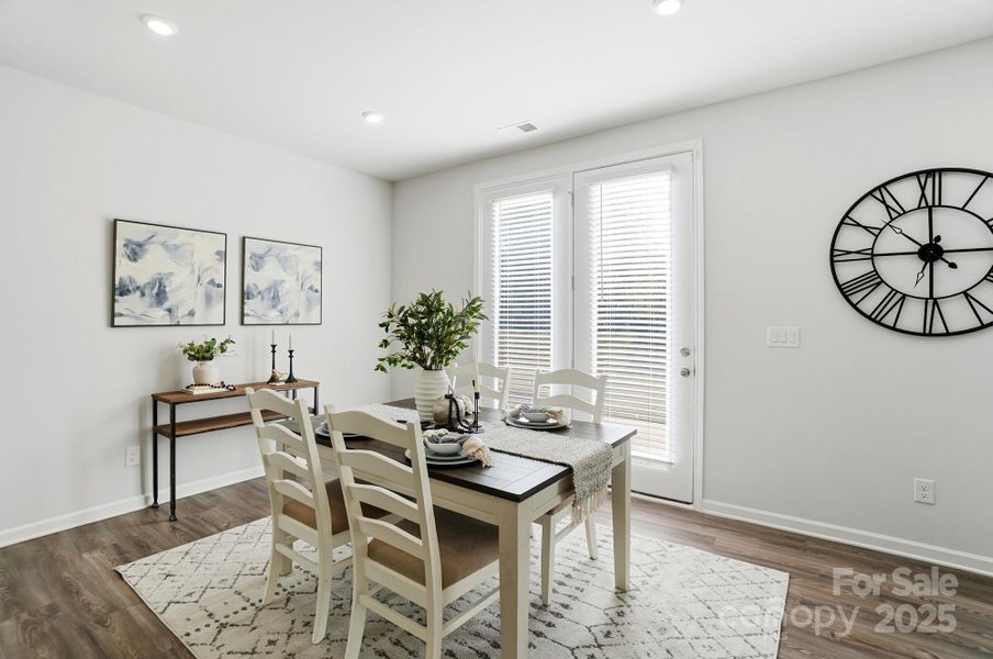 Furnished interior view inside a new home in , Monroe (Image 15). Furnished interior view inside a new home in , Monroe (Image 15).