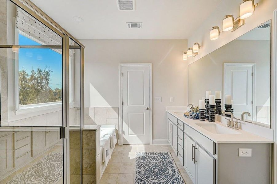 Furnished interior view inside a new home in Dreycott, Lawrenceville (Image 36).