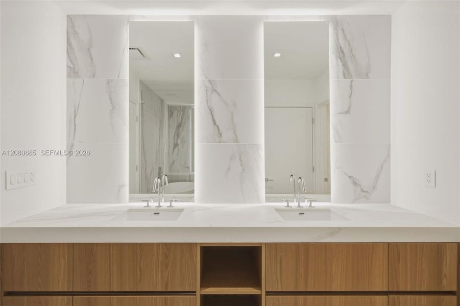 Close-up of interior finishes inside a home in , Miami (Image 13). Close-up of interior finishes inside a home in , Miami (Image 13).