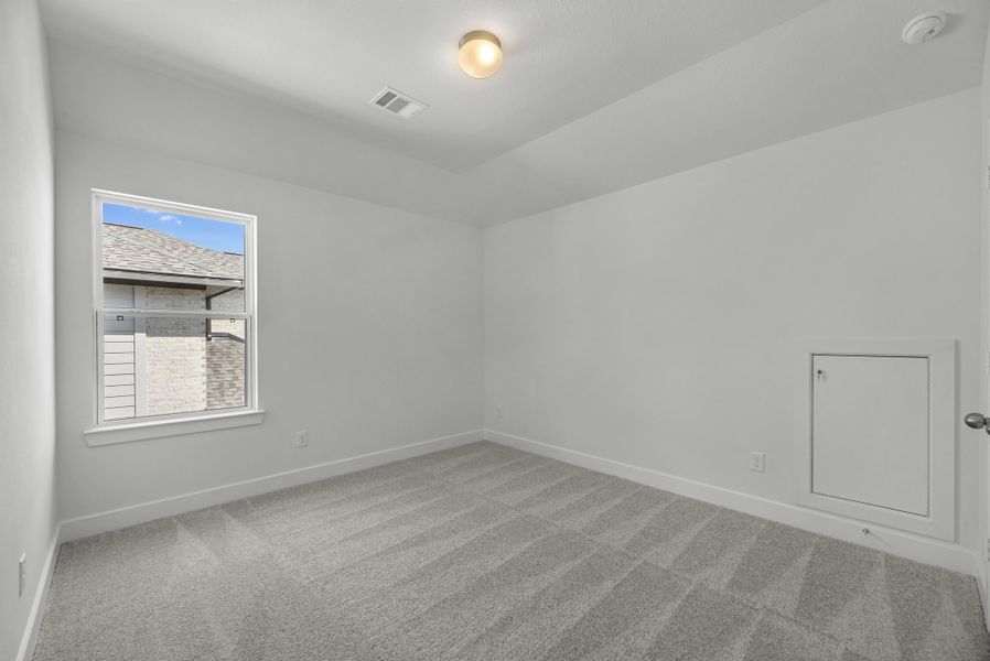 Spacious, unfurnished interior of a new home in Austin Point, Richmond (Image 14). Spacious, unfurnished interior of a new home in Austin Point, Richmond (Image 14).