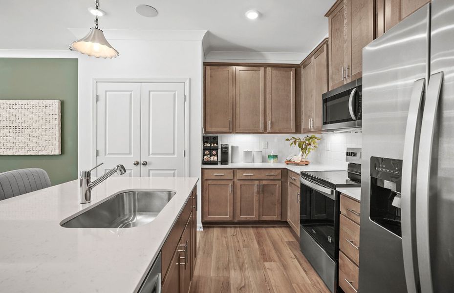 Representative furnished interior of a home built from the Landis by Pulte Homes in Mallard Park, Charlotte (Image 13).