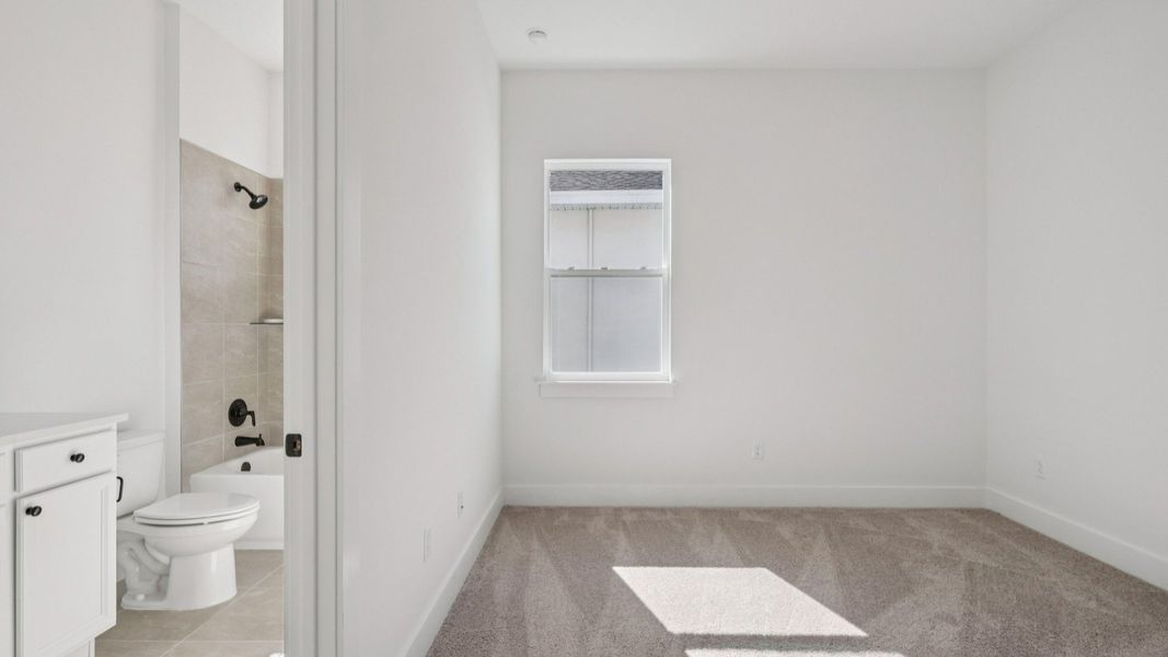 The Second Bathroom and Bedroom The Second Bathroom and Bedroom