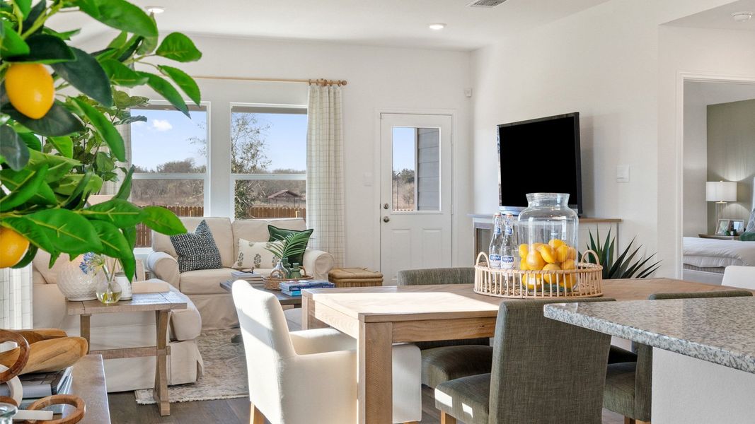Furnished interior view inside a new home in Watermill, Kyle (Image 9).