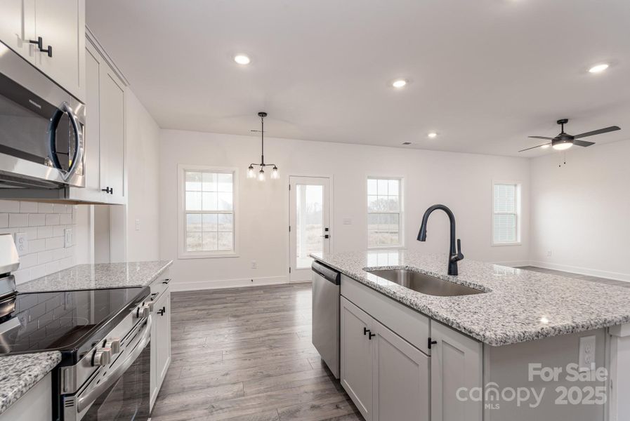 Furnished interior view inside a new home in Kerns Ridge, Salisbury (Image 8).
