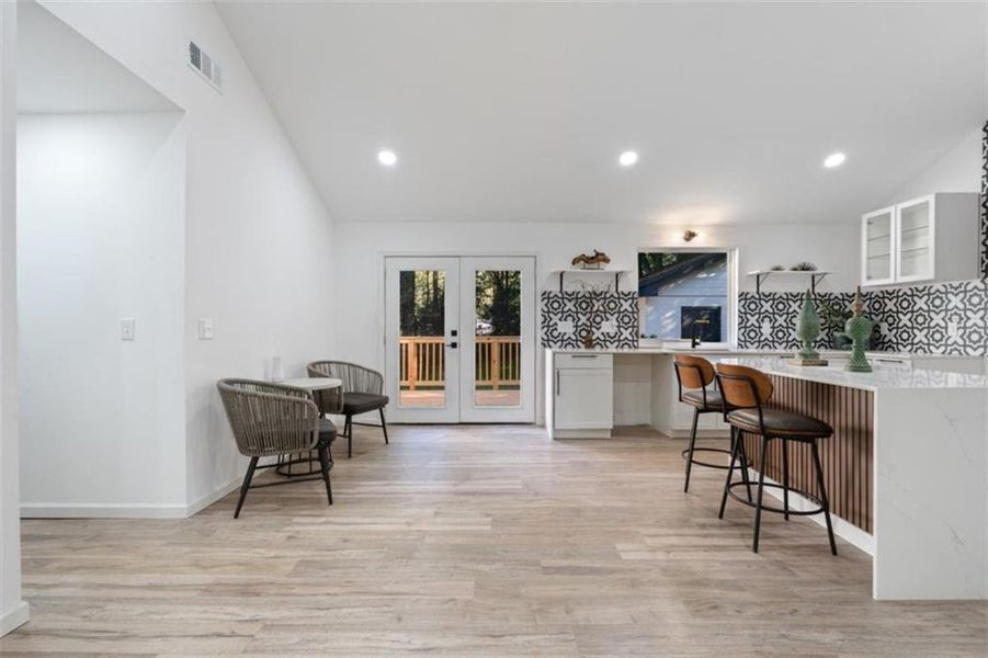 Furnished interior view inside a new home in , Atlanta (Image 15).