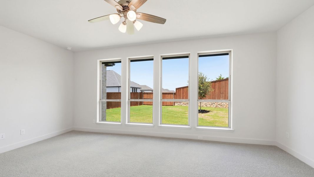 Spacious, unfurnished interior of a new home in The Heights at Uptown Celina, Celina (Image 21).