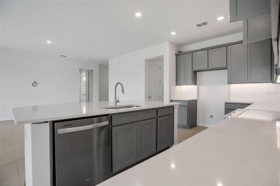 Furnished interior view inside a new home in Seaire, Parrish (Image 4).