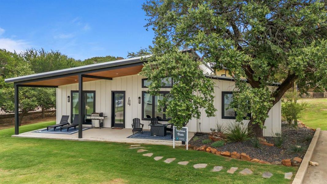 Front exterior of a new home in , Graford, TX, highlighting curb appeal (Image 18). Front exterior of a new home in , Graford, TX, highlighting curb appeal (Image 18).