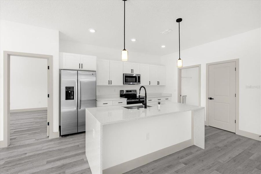 Furnished interior view inside a new home in , Ocala (Image 8).