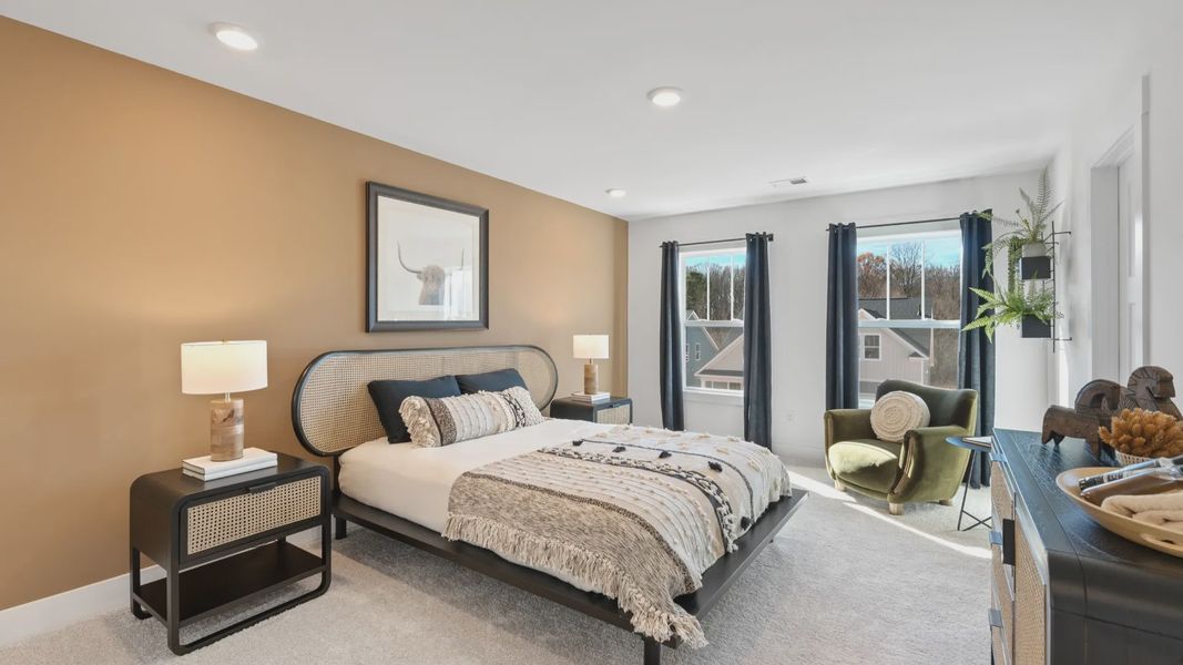 Furnished interior view inside a new home in Fox Hollow, Spartanburg (Image 19).