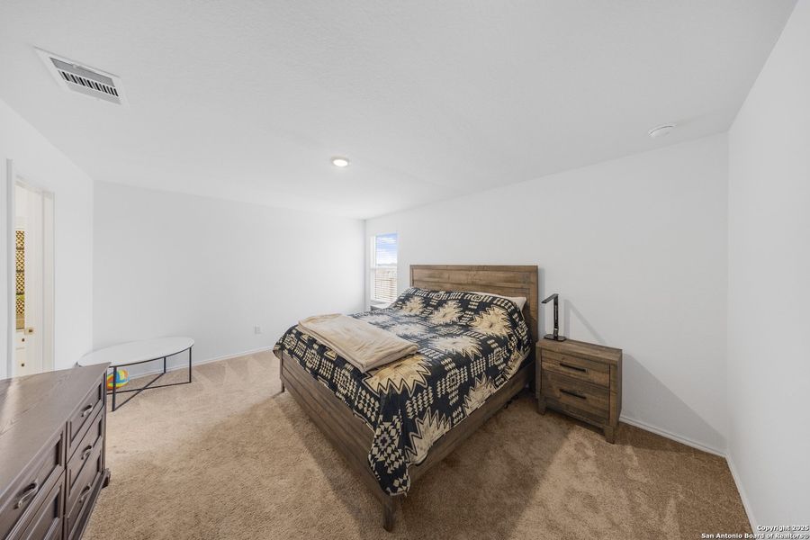 Furnished interior view inside a new home in Guadalupe Heights: Watermill Collection, Seguin (Image 24). Furnished interior view inside a new home in Guadalupe Heights: Watermill Collection, Seguin (Image 24).