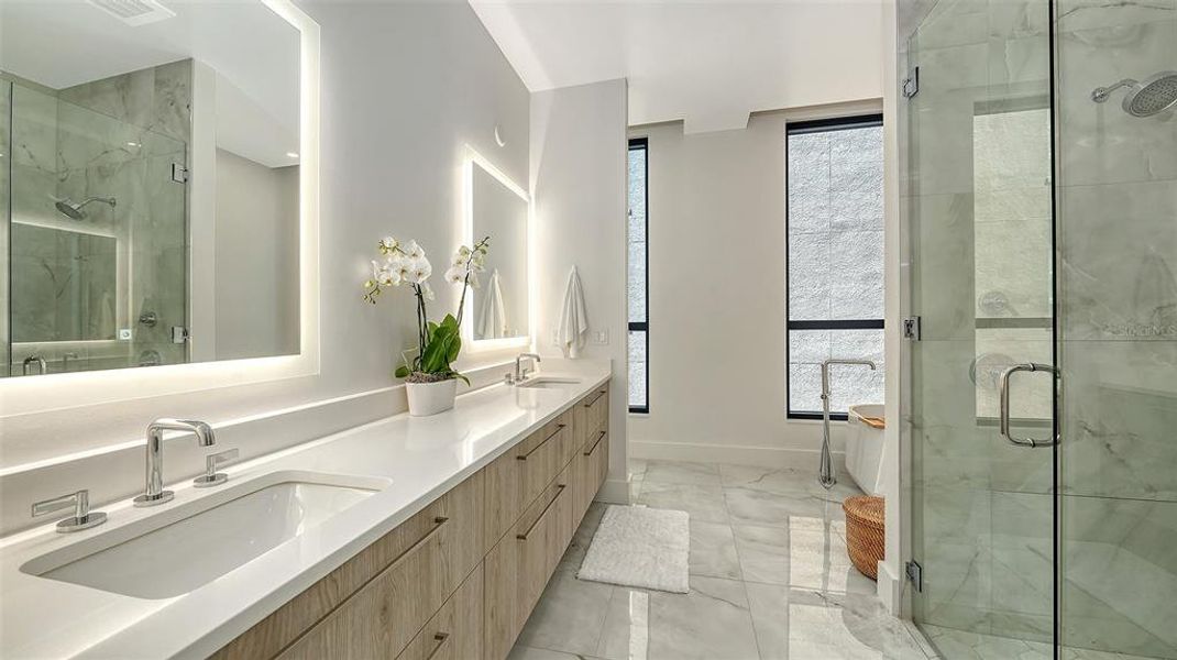 Furnished interior view inside a new home in , Sarasota (Image 25).