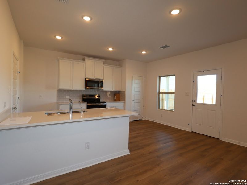Furnished interior view inside a new home in Paloma Park, Converse (Image 11). Furnished interior view inside a new home in Paloma Park, Converse (Image 11).