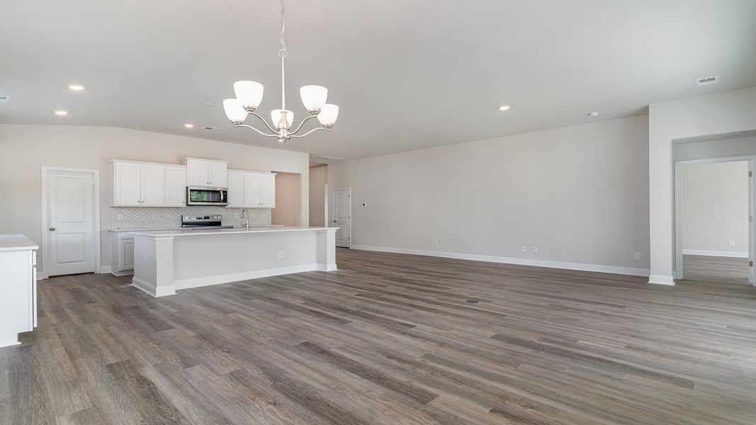 Spacious, unfurnished interior of a new home in Auberon Woods, Conway (Image 10).