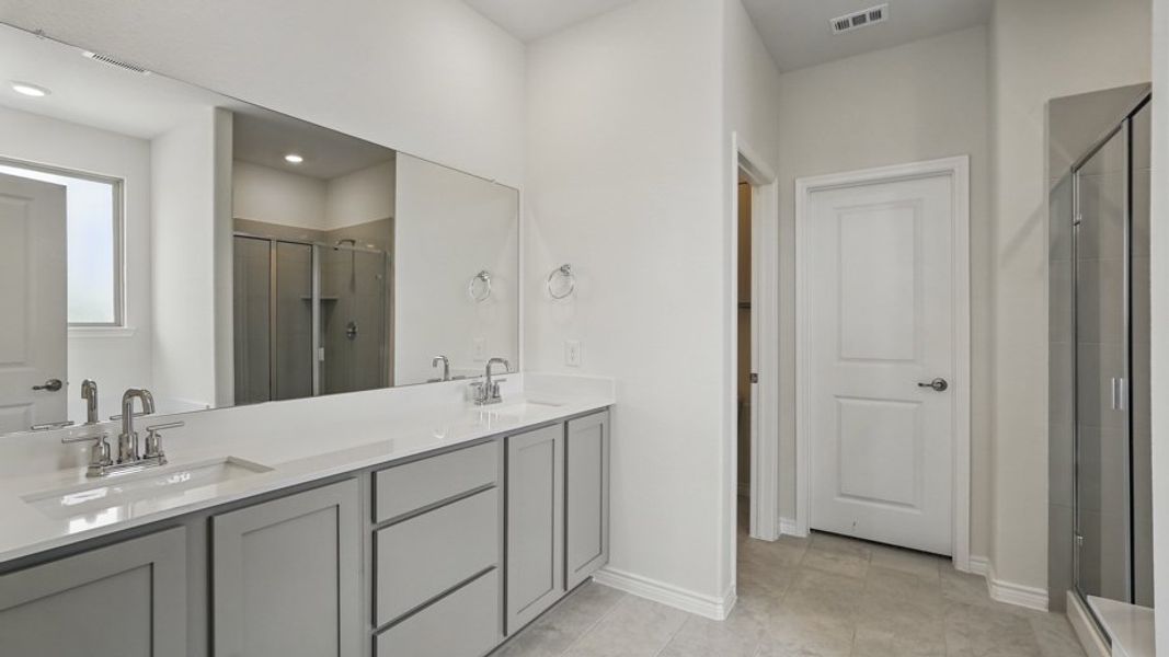 Furnished interior view inside a new home in Lakewood Trails, Forney (Image 8). Furnished interior view inside a new home in Lakewood Trails, Forney (Image 8).