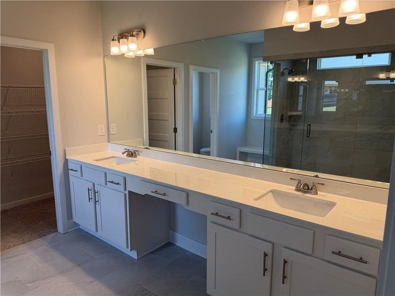 Furnished interior view inside a new home in Mallard’s Landing, Jefferson (Image 7).