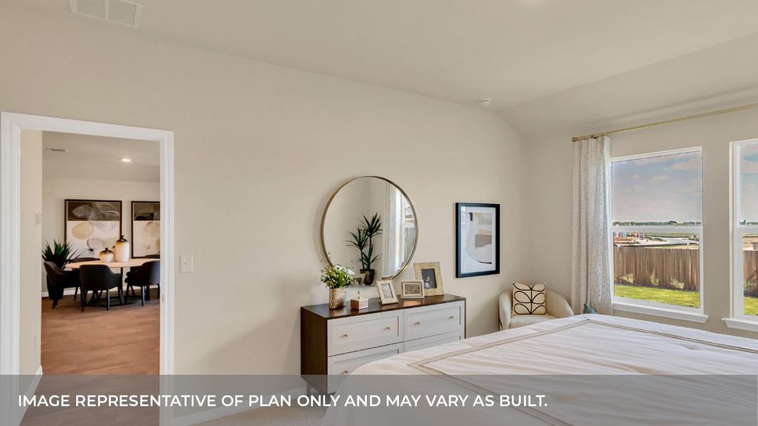 Furnished interior view inside a new home in Bar W Ranch, Leander (Image 25).