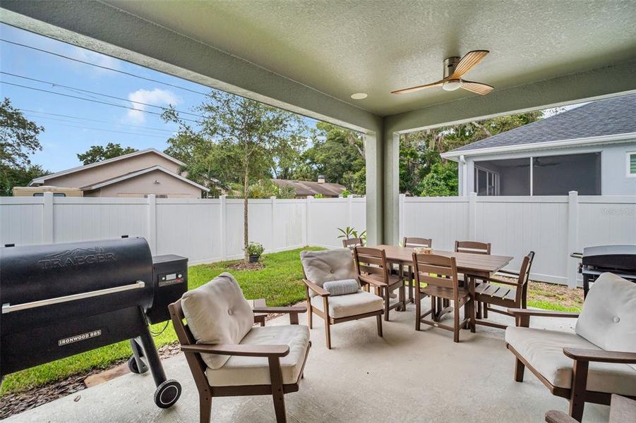Furnished interior view inside a new home in , Palm Harbor (Image 12).