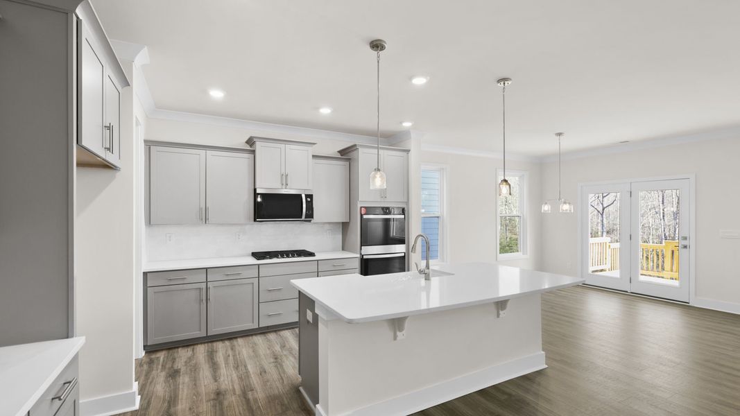 Furnished interior view inside a new home in Whitehawk Meadows, Travelers Rest (Image 8).