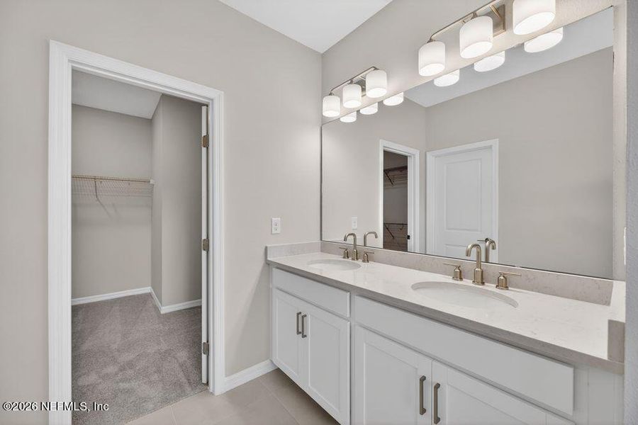 Furnished interior view inside a new home in Cherry Elm at SilverLeaf, St. Augustine (Image 10).