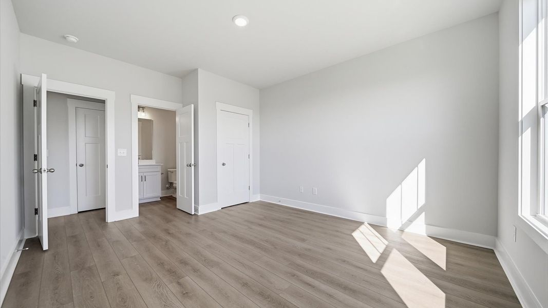 Furnished interior view inside a new home in Kayfield at Midway, Anderson (Image 22). Furnished interior view inside a new home in Kayfield at Midway, Anderson (Image 22).