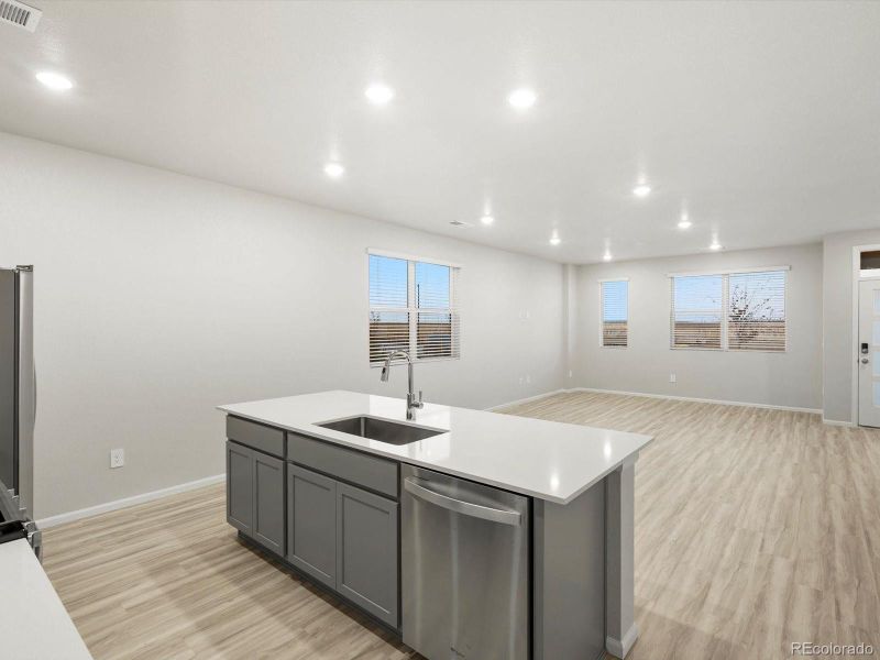 Furnished interior view inside a new home in , Aurora (Image 12).