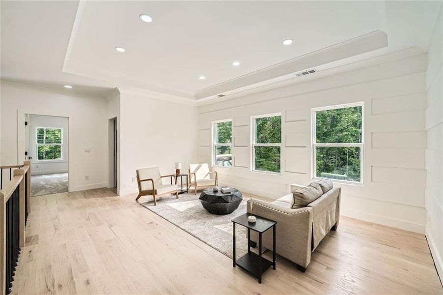 Furnished interior view inside a new home in , Grayson (Image 4).